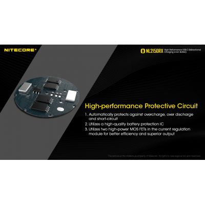ΜΠΑΤΑΡΙΑ NITECORE 21700, 5000mAh, RX, USB-C | ΜΠΑΤΑΡΙΕΣ ΦΑΚΩΝ στο smart-tech.gr