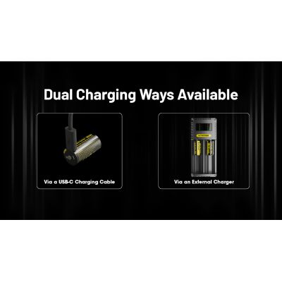 ΜΠΑΤΑΡΙΑ NITECORE 18350, 1600mAh, USB-C, NL1816R | ΜΠΑΤΑΡΙΕΣ ΦΑΚΩΝ στο smart-tech.gr