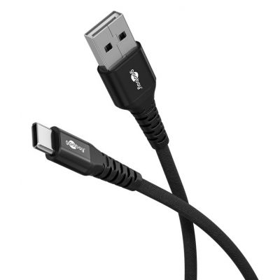 GOOBAY καλώδιο USB-C σε USB 74527, 60W, 480Mbps, 2m, μαύρο | Καλώδια USB-C (Type-C) στο smart-tech.gr