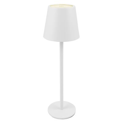 POWERTECH LED επιτραπέζιο φωτιστικό HLL-0194, ρυθμιζόμενο, επαναφορτιζόμενο, λευκό | Λάμπες - Λαμπτήρες - Φωτιστικά στο smart-tech.gr