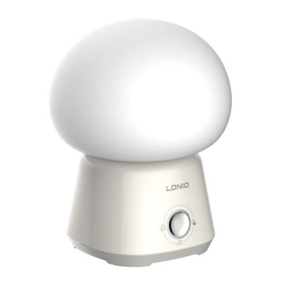 LDNIO LED φωτιστικό νυκτός Y4, RGB, ρυθμιζόμενο, επαναφορτιζόμενο, λευκό | Λάμπες - Λαμπτήρες - Φωτιστικά στο smart-tech.gr