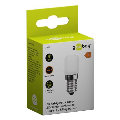GOOBAY LED λάμπα bulb ψυγείου 77426, E14, 3.5W, 3000K, 350lm | Λάμπες - Λαμπτήρες - Φωτιστικά στο smart-tech.gr