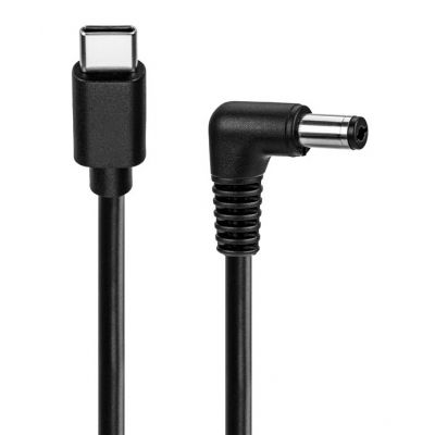 GOOBAY καλώδιο τροφοδοσίας USB-C σε DC 78968, 5.5x2.5mm, 0.5m, μαύρο | ΤΡΟΦΟΔΟΤΙΚΑ & ΦΟΡΤΙΣΤΕΣ ΓΙΑ LAPTOP στο smart-tech.gr