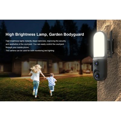 VSTARCAM smart κάμερα FC4 με φωτισμό, dual lens, 3MP, WiFi, SD, PTZ, IP66 | Διαδικτυακές IP Κάμερες στο smart-tech.gr