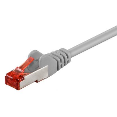 GOOBAY καλώδιο δικτύου 50888, CAT 6 S/FTP, copper, 250MHz, 3m, γκρι | Καλώδια δικτύου στο smart-tech.gr