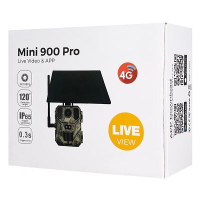 SUNTEK smart ηλιακή κάμερα κυνηγού Mini 900 Pro, PIR, 4G, 30MP/2K, SD, IP65 | Διαδικτυακές IP Κάμερες στο smart-tech.gr