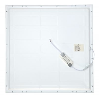 POWERTECH LED panel ψευδοροφής PT-1533, 40W, 59.5x59.5cm, τετράγωνο, 4000K, 4000lm, λευκό | Λάμπες - Λαμπτήρες - Φωτιστικά στο smart-tech.gr