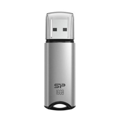 SILICON POWER USB Flash Drive Marvel M02, 16GB, USB 3.2, γκρι | USB FLASH DRIVES - STICKS στο smart-tech.gr