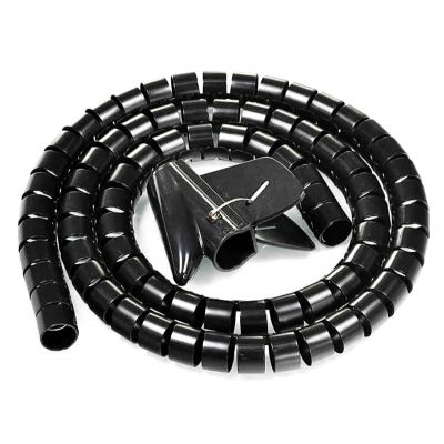 POWERTECH δεματικό καλωδίων TIES-083, πλαστικό, Φ20mm, 2m, μαύρο | ΤΑΚΤΟΠΟΙΗΤΕΣ ΚΑΛΩΔΙΩΝ στο smart-tech.gr
