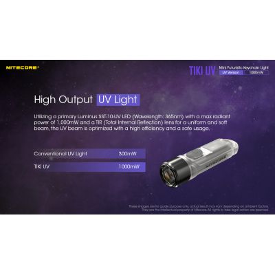 ΦΑΚΟΣ LED NITECORE TIKI UV, USB-C, 1000 mW | ΜΙΚΡΟΙ ΦΑΚΟΙ - ΜΠΡΕΛΟΚ στο smart-tech.gr