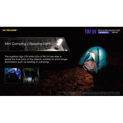 ΦΑΚΟΣ LED NITECORE TIKI UV, USB-C, 1000 mW | ΜΙΚΡΟΙ ΦΑΚΟΙ - ΜΠΡΕΛΟΚ στο smart-tech.gr