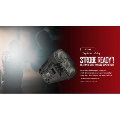 ΦΑΚΟΣ LED NITECORE EDC37, 8000Lumens, 420 μέτρα, UHi LED | Φακοί NITECORE στο smart-tech.gr