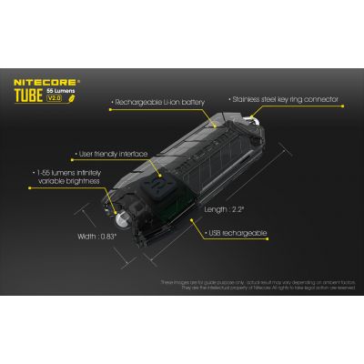 ΦΑΚΟΣ LED NITECORE TUBE s/n, Green, V2.0, 55lumens, 25meters | ΜΙΚΡΟΙ ΦΑΚΟΙ - ΜΠΡΕΛΟΚ στο smart-tech.gr