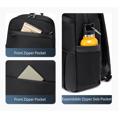 ARCTIC HUNTER τσάντα πλάτης B00811 με θήκη laptop 15.6", 16.5L, χακί | Τσάντες & Σακίδια καθημερινής χρήσης στο smart-tech.gr