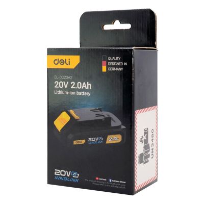 DELI μπαταρία λιθίου για εργαλεία μπαταρίας DL-DC20A2, 20V 2Ah | Μηχανήματα - Πολύμετρα στο smart-tech.gr