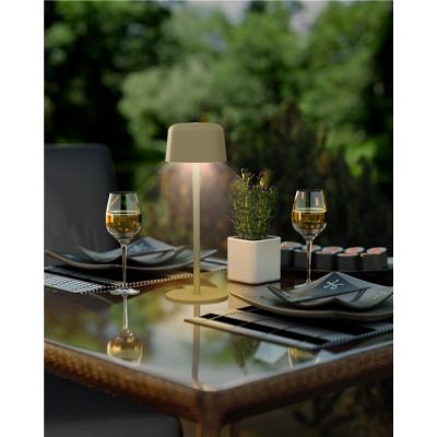 GOOBAY επιτραπέζιο φωτιστικό 77678, 3000K, dimmable, επαναφορτιζόμενο, μπεζ | Λάμπες - Λαμπτήρες - Φωτιστικά στο smart-tech.gr