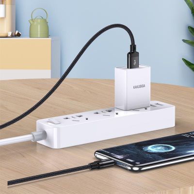 KAKUSIGA καλώδιο USB-C σε USB KSC-1000, 5A, 480Mbps, 3m, μαύρο | Καλώδια USB-C (Type-C) στο smart-tech.gr