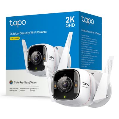 TP-LINK smart κάμερα Tapo C325WB, 2K, WiFi, IP66, V2.0 | Διαδικτυακές IP Κάμερες στο smart-tech.gr