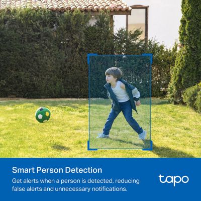TP-LINK smart ηλιακή κάμερα Tapo C410 KIT, 2K/3MP, WiFi, IP65, V2.0 | Διαδικτυακές IP Κάμερες στο smart-tech.gr