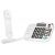 Σταθερό Ψηφιακό Τηλέφωνο Maxcom KXT480 Λευκό με Οθόνη, Ένδειξη Εισερχόμενης Κλήσης Led και Μεγάλα Πλήκτρα | Σταθερά τηλέφωνα στο smart-tech.gr