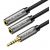 CABLETIME καλώδιο Stereo 3.5mm M σε 2x 3.5mm F AV309, 4pole, 0.2m, μαύρο | Λοιπά Καλώδια, Adaptors & Μετατροπείς στο smart-tech.gr