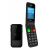 POWERTECH Κινητό Τηλέφωνο Sentry Dual II, 2 οθόνες, SOS Call, μαύρο | Κινητά Τηλέφωνα για Ηλικιωμένους στο smart-tech.gr
