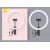 BASEUS φωτιστικό δαχτυλίδι LED CRZB12-B01, 12", χωρίς τρίποδα, μαύρο | ΛΟΙΠΑ ΑΞΕΣΟΥΑΡ στο smart-tech.gr