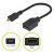 GOOBAY καλώδιο HDMI micro σε HDMI 58683, 4K, 0.15m, μαύρο | Λοιπά Καλώδια, Adaptors & Μετατροπείς στο smart-tech.gr