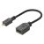 GOOBAY καλώδιο HDMI micro σε HDMI 58683, 4K, 0.15m, μαύρο | Λοιπά Καλώδια, Adaptors & Μετατροπείς στο smart-tech.gr