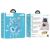 Wireless Ακουστικά Stereo Hoco W39 Cat Ear Hi-Fi BT V5.3 3.5mm 10h ώρες λειτουργίας Μπλε | Ακουστικά Bluetooth στο smart-tech.gr