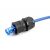 DELOCK σύνδεσμος για RJ45 86995, αδιάβροχος IP67, μαύρος | Καλώδια δικτύου στο smart-tech.gr