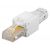 GOOBAY βύσμα RJ45 CAT 5e UTP 68859, tool-free, λευκό | Καλώδια δικτύου στο smart-tech.gr