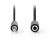 NEDIS CAGP22050BK100 | Καλώδια & Adaptors Ήχου 3.5mm στο smart-tech.gr