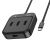 Hub USB-C Hoco HB31 Easy 4-in-1 με 4 x USB2.0 Μαύρο 20cm | ΣΤΑΘΜΟΙ ΣΥΝΔΕΣΗΣ (USB HUB - BLUETOOTH) στο smart-tech.gr