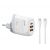 LDNIO φορτιστής τοίχου A3511Q με καλώδιο, USB-C/2x USB, 65W, GaN, λευκός | ΦΟΡΤΙΣΤΕΣ / ΤΡΟΦΟΔΟΤΙΚΑ USB στο smart-tech.gr