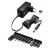 GOOBAY επιτοίχιος φορτιστής 64570, 3V-12V, 27W/2.25A, 12 tips | UNIVERSAL ΤΡΟΦΟΔΟΤΙΚΑ στο smart-tech.gr