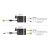 DELOCK USB-C switch 18911, 2 σε 1 bidirectional, 10Gbps, 8K, 100W, μαύρο | KVM - Splitter - Switch στο smart-tech.gr