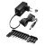 GOOBAY επιτοίχιος φορτιστής 74436, 5V-15V, 36W, 12 tips | UNIVERSAL ΤΡΟΦΟΔΟΤΙΚΑ στο smart-tech.gr