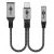 GOOBAY αντάπτορας USB-C σε 3.5mm & USB-C 74524, 60W, 480Mbps, γκρι | Καλώδια USB-C (Type-C) στο smart-tech.gr