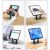 POWERTECH επιτραπέζια βάση για tablet PT-1355 έως 16", foldable, μαύρη | Θήκες προστασίας για Tablets στο smart-tech.gr