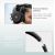 DOQAUS headphones DESIGN 1, ασύρματα & ενσύρματα, Φ40mm, 600mAh, μαύρα/καφέ | Ακουστικά Bluetooth στο smart-tech.gr