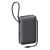 USAMS power bank CD228 με 2x καλώδια, 2x θύρες εξόδου, 10000mAh, 20W, γκρι | POWER BANKS στο smart-tech.gr