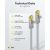 GOOBAY καλώδιο δικτύου 91567, CAT 7 S/FTP, copper, 500MHz, 0.50m, γκρι | Καλώδια δικτύου στο smart-tech.gr