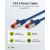 GOOBAY καλώδιο δικτύου 68271, CAT 6 S/FTP, copper, 250MHz, 7.5m, μπλε | Καλώδια δικτύου στο smart-tech.gr