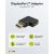 GOOBAY αντάπτορας DisplayPort 77132, 8K/144Hz, γωνιακός, μαύρος | Λοιπά Καλώδια, Adaptors & Μετατροπείς στο smart-tech.gr