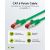 GOOBAY καλώδιο δικτύου 93213, CAT 6 S/FTP, copper, 250MHz, 0.25m, πράσινο | Καλώδια δικτύου στο smart-tech.gr