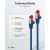 GOOBAY καλώδιο δικτύου 68266, CAT 6 S/FTP, copper, 250MHz, 0.5m, μπλε | Καλώδια δικτύου στο smart-tech.gr