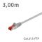 93571 ΚΑΛΩΔΙΟ Patch Cat.6 S/FTP (PiMF) Grey 3.00m | PATCH CORD CAT 6 στο smart-tech.gr