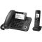 Σταθερό Ψηφιακό Τηλέφωνο Panasonic KX-TGF310EXM Μαύρο + Ασύρματο Ψηφιακό Τηλέφωνο με Υποδοχή Hands-Free στο Ασύρματο | Ασύρματα τηλέφωνα στο smart-tech.gr
