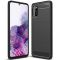 Θήκη TPU Ancus Carbon Series για Samsung SM-A415F Galaxy A41 Μαύρη | Θήκες προστασίας για κινητά στο smart-tech.gr